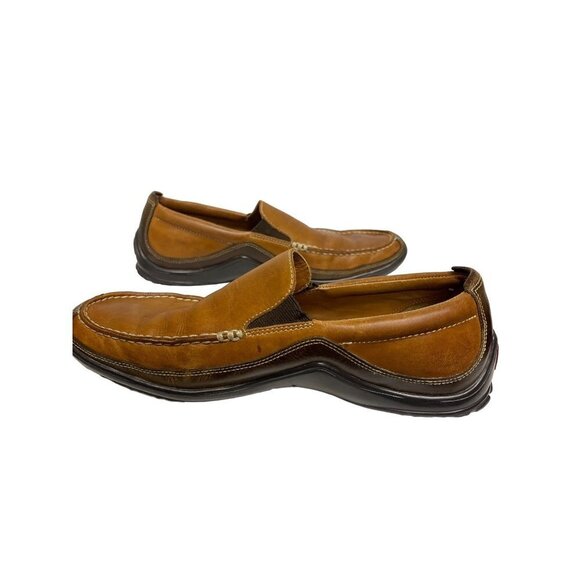 Cole Haan Tucker Venetian Loafer Slip On Driving Shoe Tan Men's Size 9 9M - Picture 7 of 9